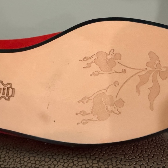 NWT London Sole  Red Flats with Bow special edition for Los Angeles Ballet - Picture 4 of 5